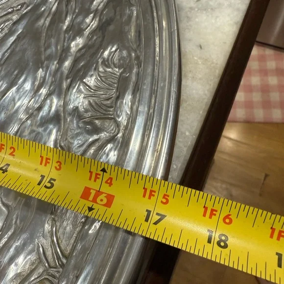 Lenox Pewter Holiday Platter 24” x 17”. - Picture 8 of 8